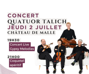 2 juillet 2026 : l’excellence internationale à Malle : le Quatuor Talich