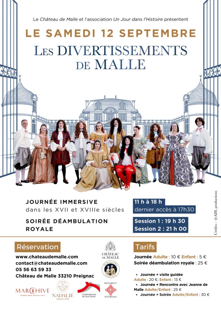 Affiche Les Divertissements de Malle 2026